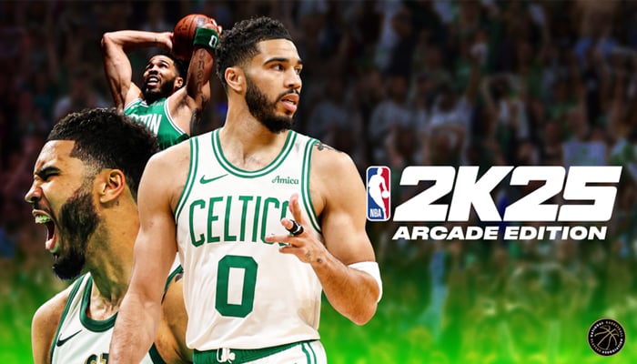 An undated image of NBA 2K25 Arcade Edition poster. — 2K