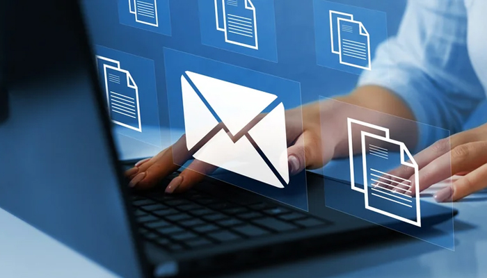 An undated image showing a person using laptop. — ShutterStock