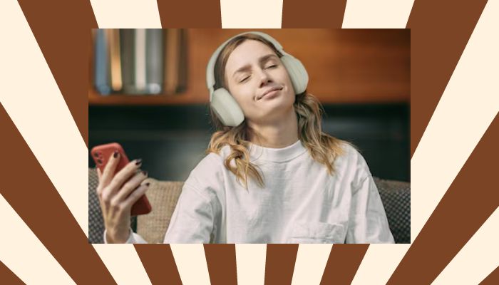 An undated image of a girl wearing a Sony headset. — Sony