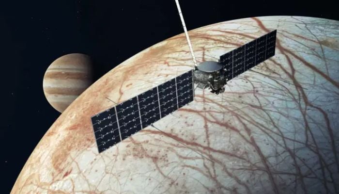 A visual representation of NASAs Europa Clipper. — NASA