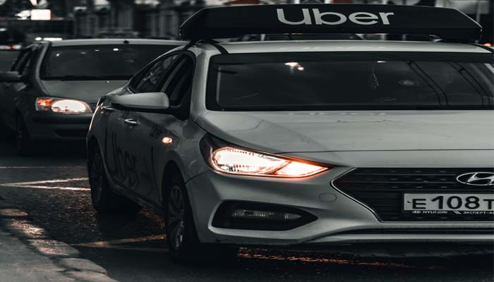 An undated image of Uber car. — Unsplash