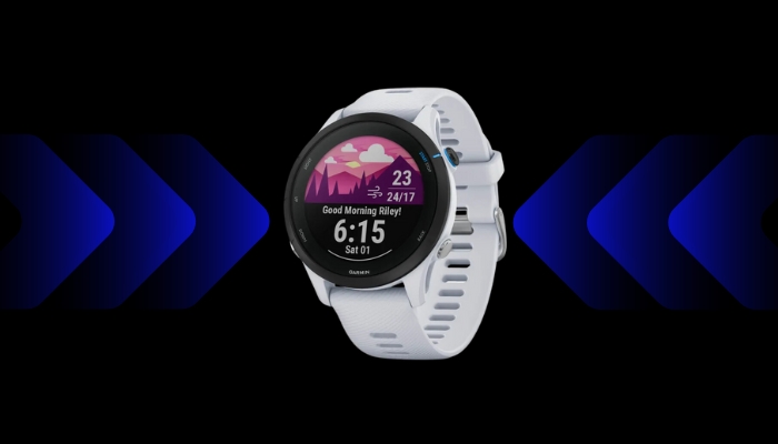 An undated image of Garmin Forerunner 255. — Garmin/Canva