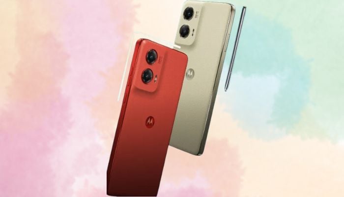 An undated image of Moto G Stylus 5G (2024). — Motorola/Canva