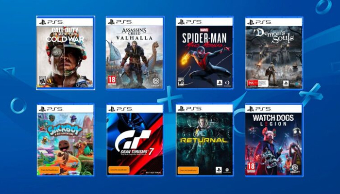 An undated image showing various PS5 games. — PlayStation.Blog