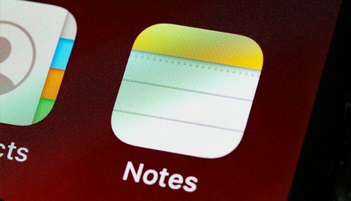 An undated image of Notes app logo. — Unsplash