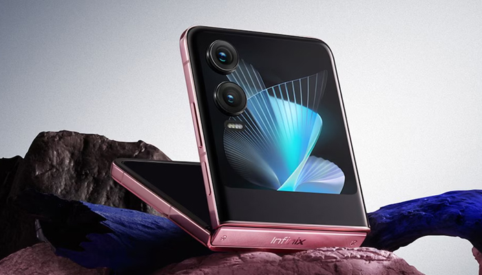 An undated image of Infinix Zero Flip 5G. — Infinix