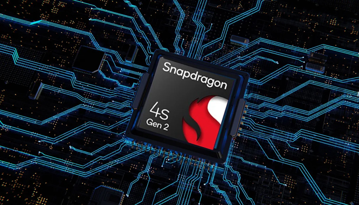 An undated image of Snapdragon 4s Gen 2 SoC chipset. — Qualcomm
