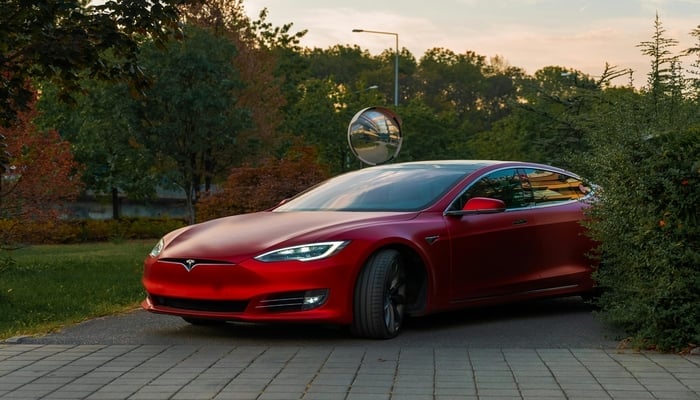 An undated image of a Tesla model Y. — Pexels