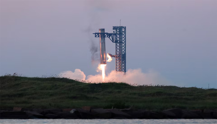 SpaceXs Starship lifts off, Boca Chica, Texas, October 13, 2024. — REUTERS