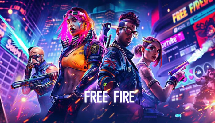 An undated image of Free Fire characters. — Freepik
