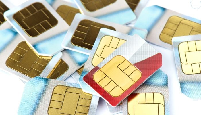 An undated image showing SIMs. — Canva