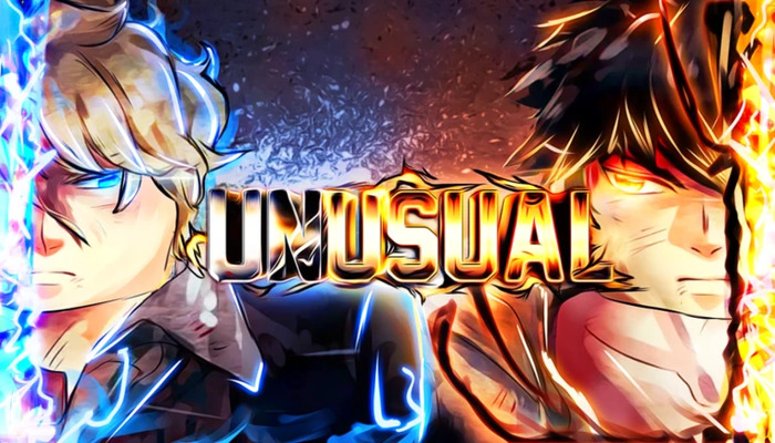 An undated image of Roblox Unusual game poster. — Roblox