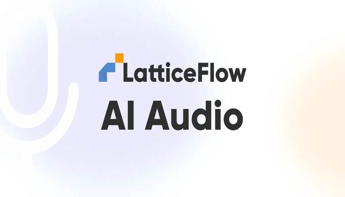 An undated image of Lattice Flow AI Audio poster. — Lattice Flow