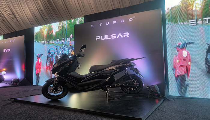 An image of Pulsar clicked on October 16, 2024 at Pearl Continental Hotel in Karachi. — Photo by author