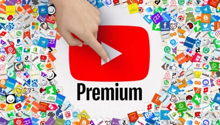 An undated image of YouTube Premium logo. — DepositPhotos