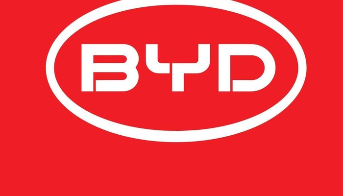 An undated image of BYD logo. — Vecteezy