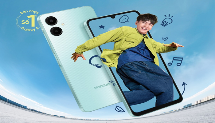 An undated image of Samsung Galaxy A06. — Samsung