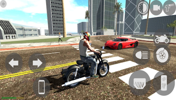 An undated in-game image of Indian Bike Driving 3D. — Google PlayStore