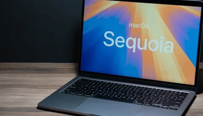 An undated image of macOS Sequoia on a laptop. — ShutterStock