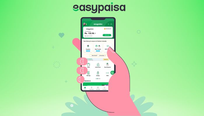 An undated image of easypaisa app. — easypaisa/Canva