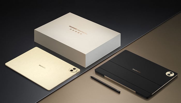 An undated image of Huawei MatePad Pro 12.2 Gold Collector’s Edition. — Huawei