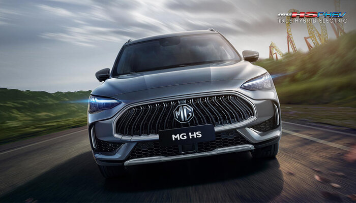 An undated image of MG HS PHEV. — MG Motors
