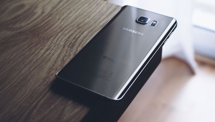 An undated image of a Samsung phone. — Canva