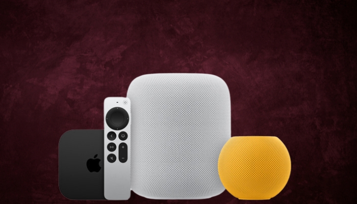 An undated image of Apples smart home devices and accessories. — Apple