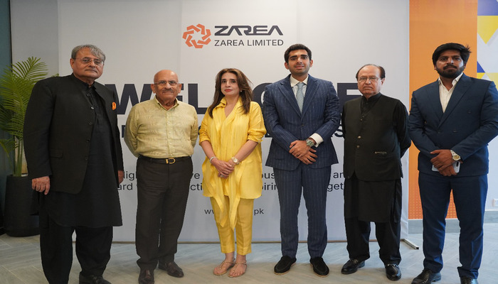 An undated image of the Zarea team.— Zarea
