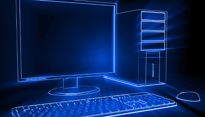 A representational image of AI powered PC. — Canva