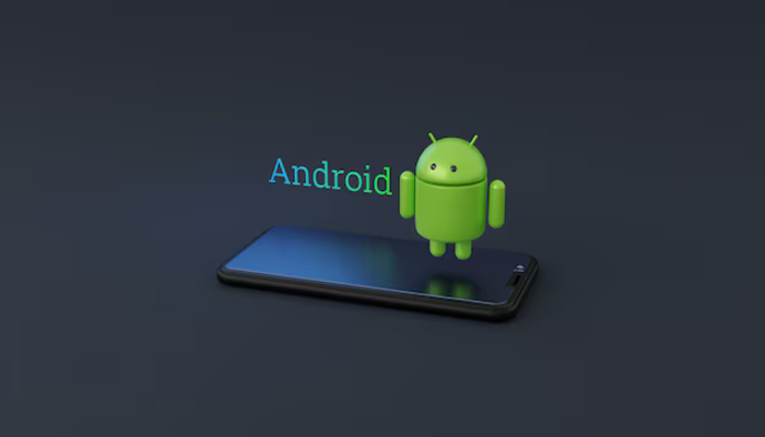 An undated image of Android logo. — Freepik