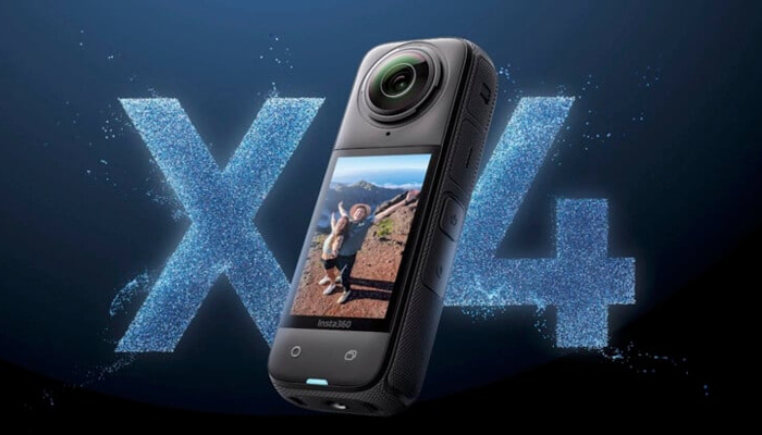 An undated image of Insta360 X4 BMW Motorrad Limited Edition. — Insta360