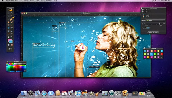 An undated image showing Pixelmator interface. — Pixelmator Pro