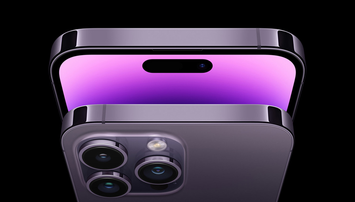 An undated image of iPhone 14 pro. — Apple