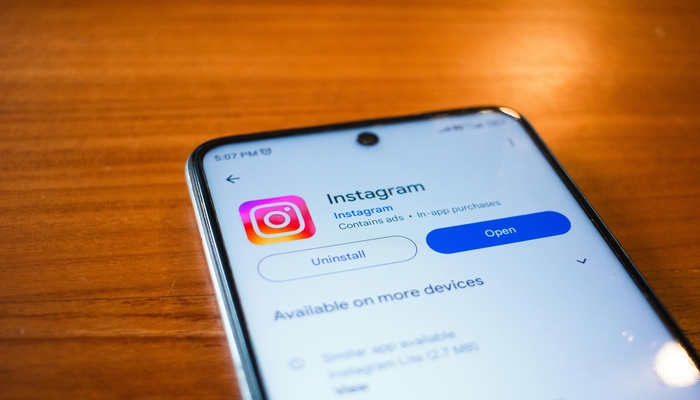 An undated image of Instagram. — Pexels