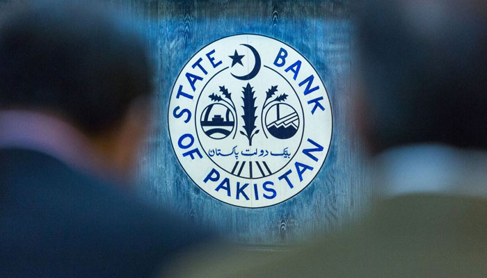 An undated image of the State Bank of Pakistan (SBP) plague. — Bloomberg