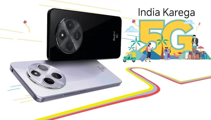 An undated image of Redmi A4 5G. — Redmi