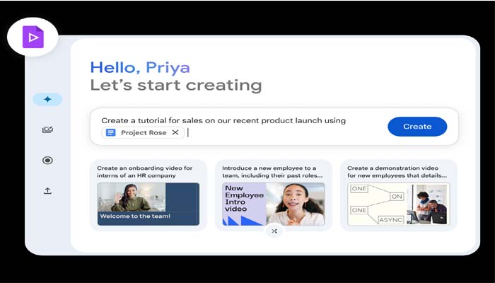 An undated image of Google Vids. — Screengrab/Google Workspace
