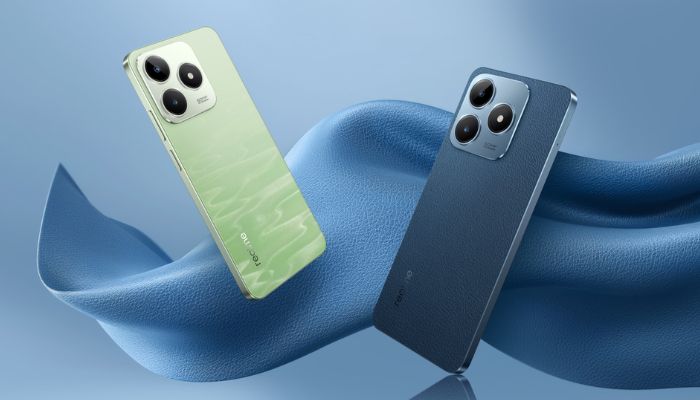 An undated image of Realme C63. — Realme