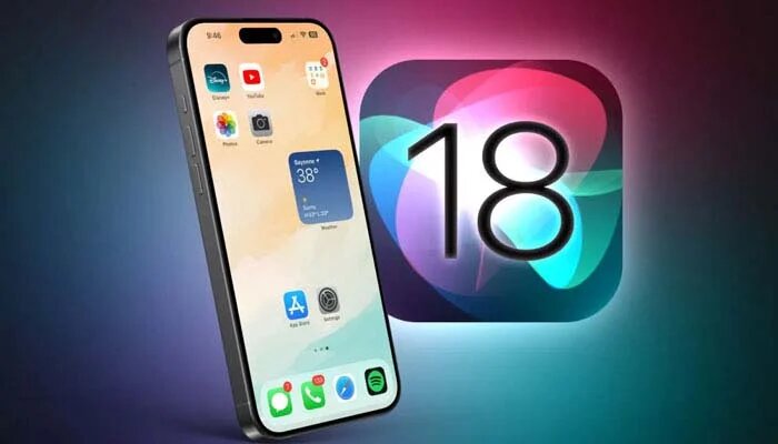 An undated image of iOS 18. — Apple