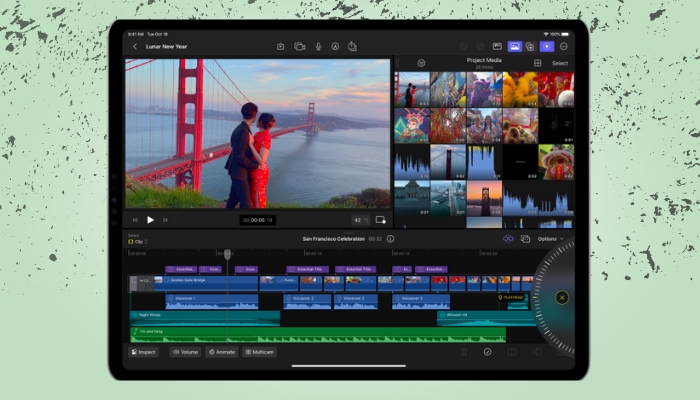An undated image of Final Cut Pro. — Apple Support/ Canva