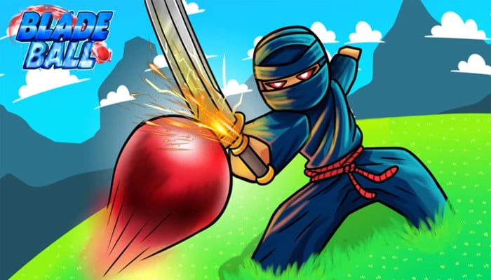 An undated image of Blade Ball. — Roblox