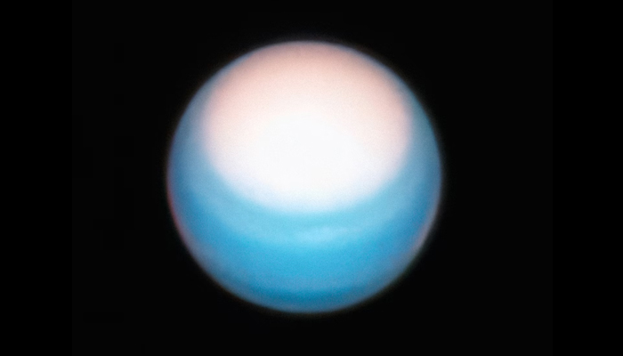 An undated image of Uranus. — NASA