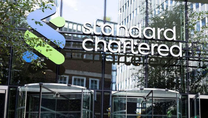 An undated image of Standard Chartered building. — Standard Chartered