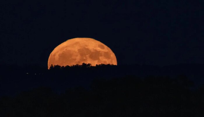 An undated image of Beaver Moon. — NASA