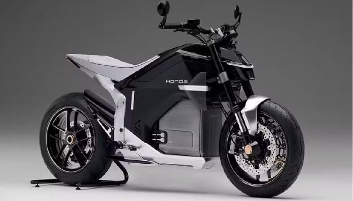 An undated image of Hondas electric bike. — Honda Global