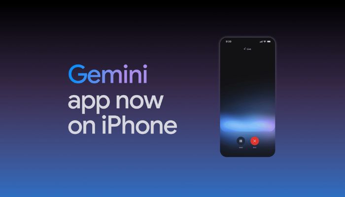 An undated image of Gemini app. — Google