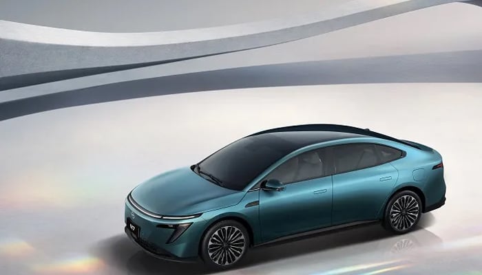 An undated image of Nissan N7 EV. — Nissan