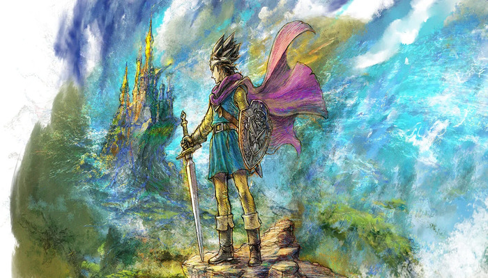 An undated image of Dragon Quest 3 HD-2D Remake poster. — Dragon Quest