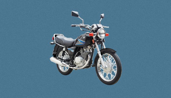 An undated image of Suzuki GS 150. — Suzuki